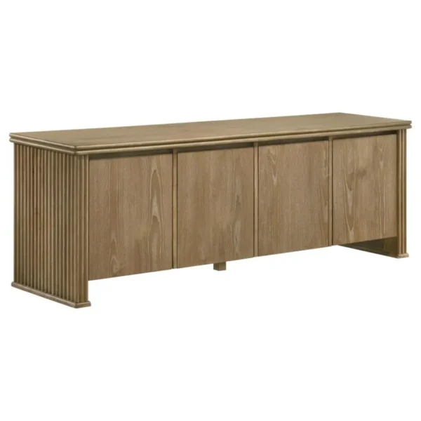 Adina Distressed Light Brown TV Console 70 Inch By Coaster Furniture - Image 2