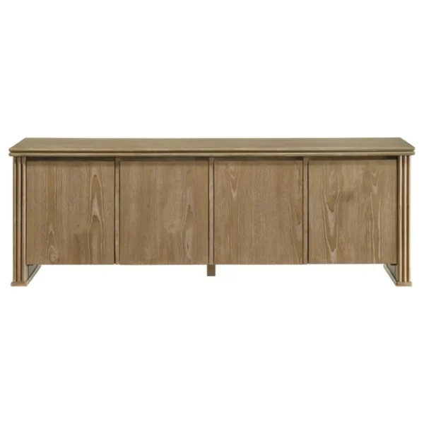 Adina Distressed Light Brown TV Console 70 Inch By Coaster Furniture - Image 3