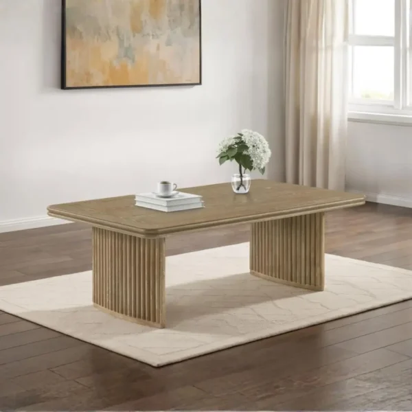 Adina 3-Piece Distressed Coffee Table Set By Coaster Furniture - Image 3