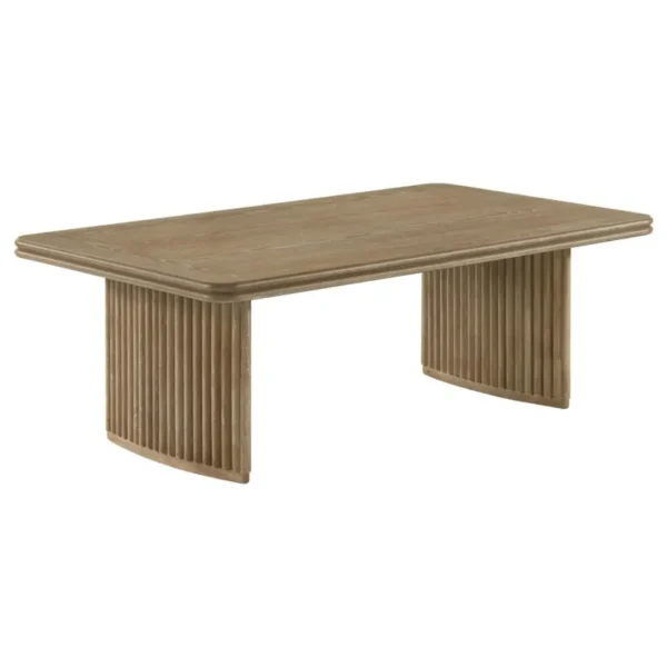 Adina Light Brown Coffee Table By Coaster Furniture - Image 2