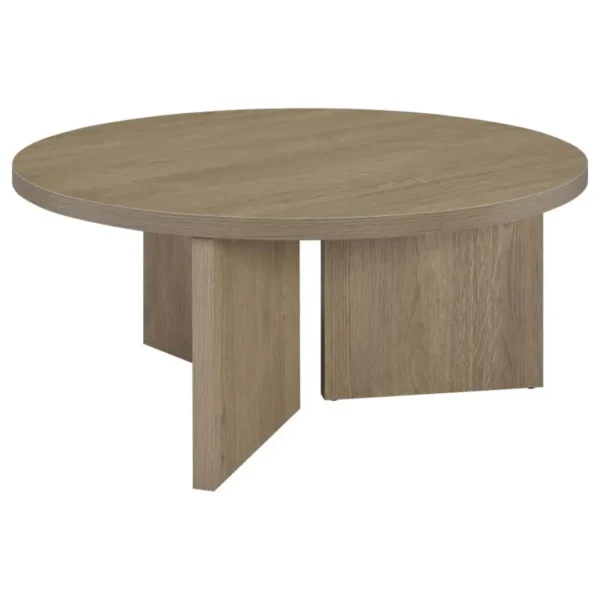 Aragon Panel Base Coffee Table By Coaster Furniture - Image 4