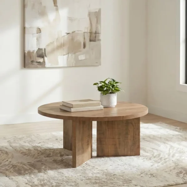 Aragon Panel Base Coffee Table By Coaster Furniture - Image 9