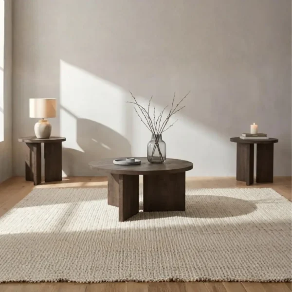 Aragon Coffee Table Set of 3 for Living Room By Coaster Furniture - Image 11