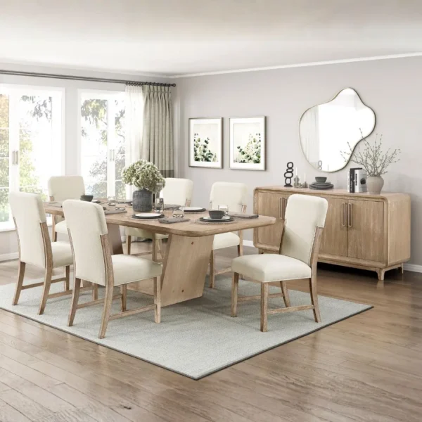 Wilshire Natural Wood Dining Chair Set Of 2 By Homelegance - Image 5