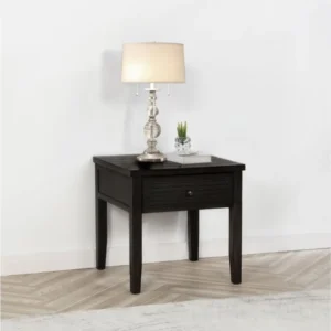 Concord Square End Table with Drawer By Coaster Furniture