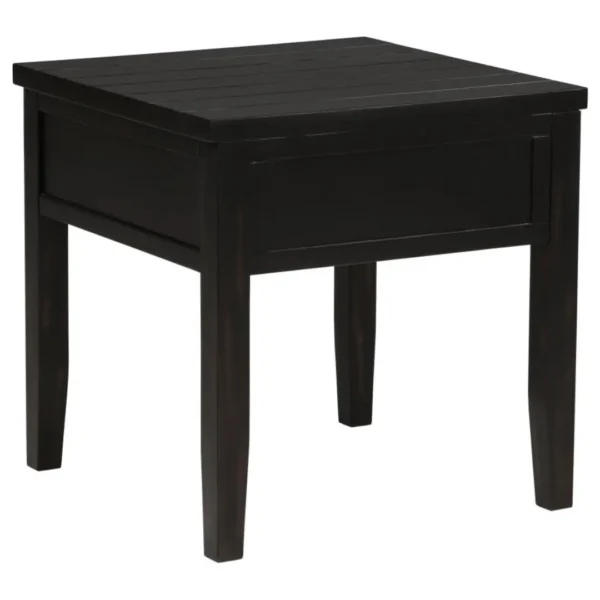 Concord Square End Table with Drawer By Coaster Furniture - Image 5