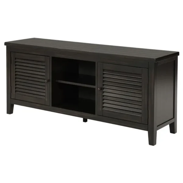Concord 60 Inch TV Console Distressed Java By Coaster Furniture - Image 2