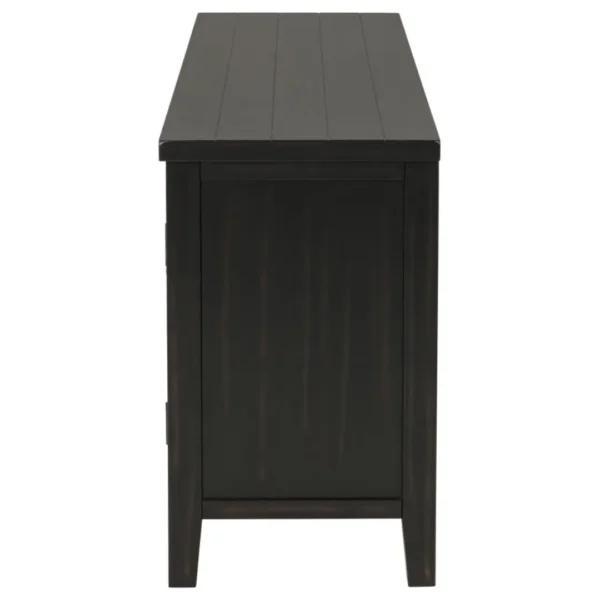 Concord 60 Inch TV Console Distressed Java By Coaster Furniture - Image 5