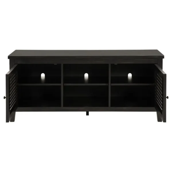 Concord 60 Inch TV Console Distressed Java By Coaster Furniture - Image 9