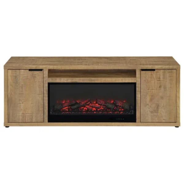 Fuller 60-Inch Fireplace Console TV Stand By Coaster Furniture - Image 5