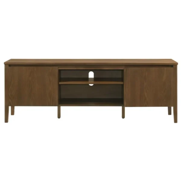 Thori 63-Inch Dark Brown TV Console By Coaster Furniture - Image 4