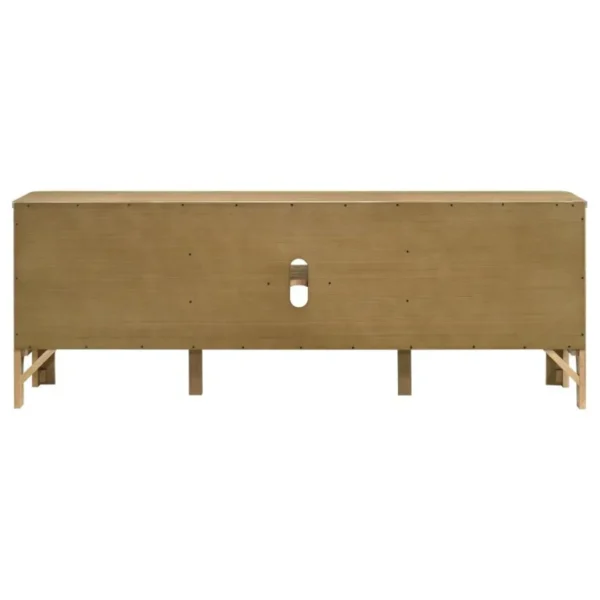 Rowe 65-Inch Light Oak TV Console By Coaster Furniture - Image 9
