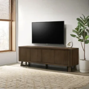 Trotter 71-Inch Brown TV Console Table By Coaster Furniture