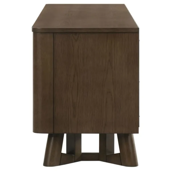 Trotter 71-Inch Brown TV Console Table By Coaster Furniture - Image 8