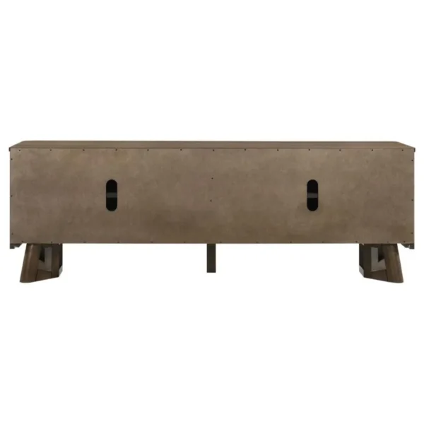 Trotter 71-Inch Brown TV Console Table By Coaster Furniture - Image 9