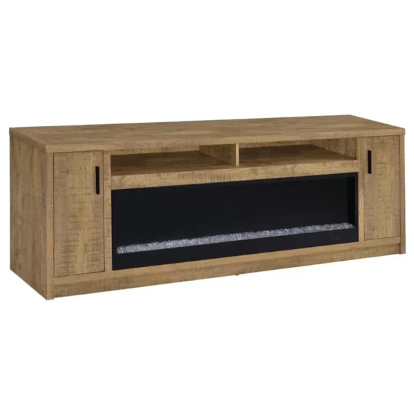 Eddy 79-Inch Fireplace Console TV Table By Coaster Furniture - Image 2
