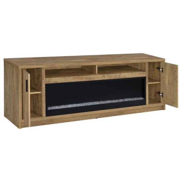 Eddy 79-Inch Fireplace Console TV Table By Coaster Furniture - Image 3