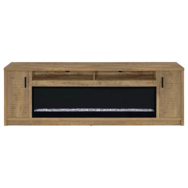 Eddy 79-Inch Fireplace Console TV Table By Coaster Furniture - Image 4