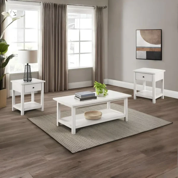 Payne 3-Piece Farmhouse Coffee Table Set By Coaster Furniture - Image 12