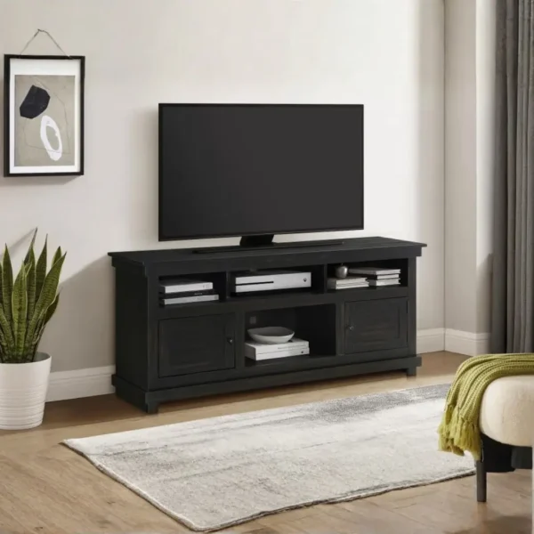 Payne TV Console with Shelves By Coaster Furniture - Image 12