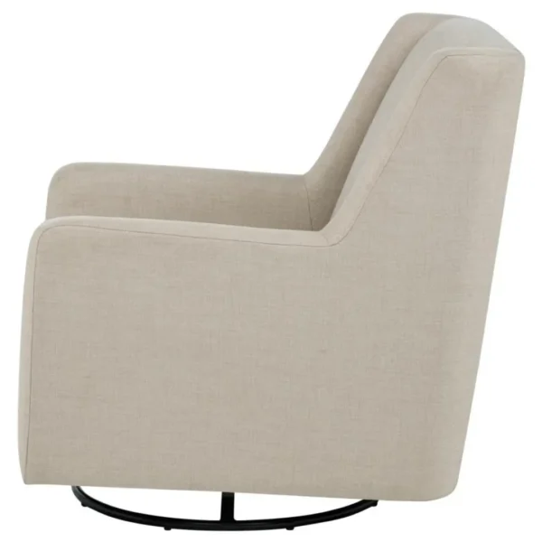 Sorrel Swivel Glider Accent Chair Latte By Coaster Furniture - Image 4