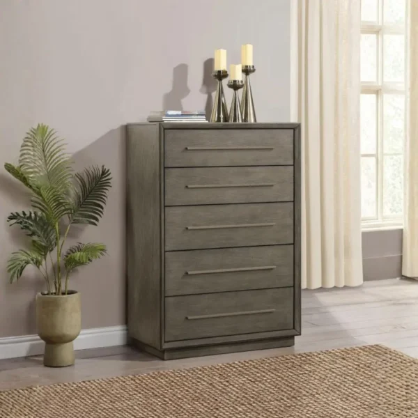 Durango 5-Drawer Bedroom Chest By Coaster Furniture - Image 13