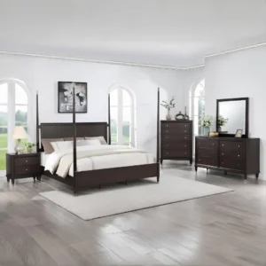 Emberlyn 5-Piece Queen Brown Bedroom Set By Coaster Furniture