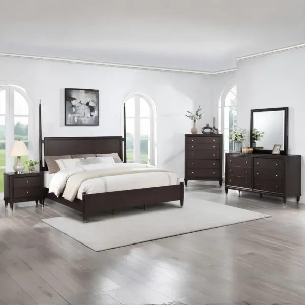 Emberlyn Brown Nightstand with Drawers By Coaster Furniture - Image 11