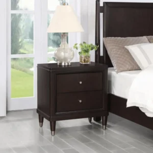 Emberlyn Brown Nightstand with Drawers By Coaster Furniture
