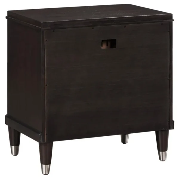 Emberlyn Brown Nightstand with Drawers By Coaster Furniture - Image 6