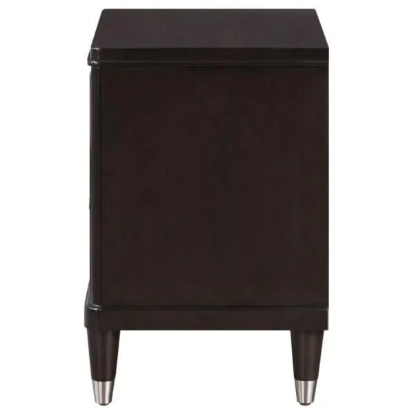 Emberlyn Brown Nightstand with Drawers By Coaster Furniture - Image 5
