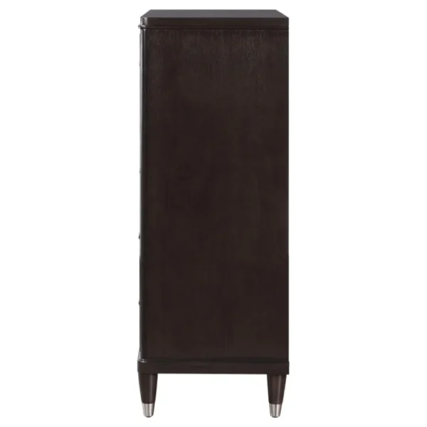 Emberlyn 5-Drawer Brown Chest By Coaster Furniture - Image 5