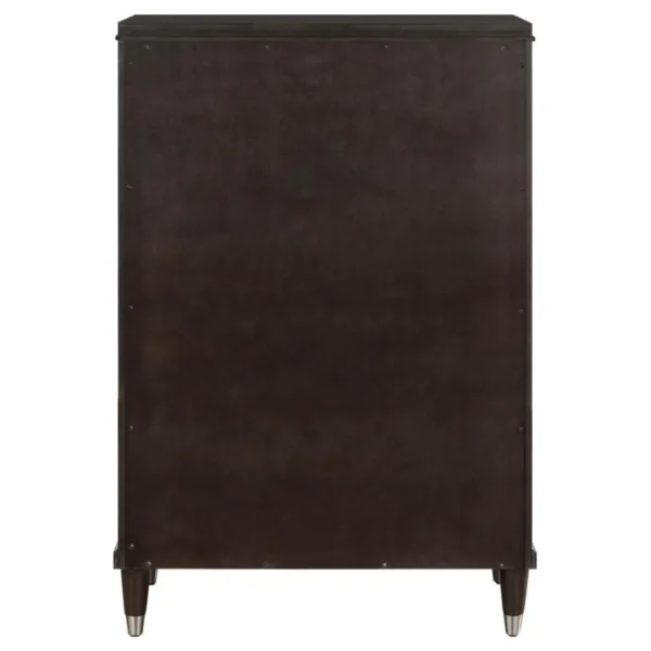 Emberlyn 5-Drawer Brown Chest By Coaster Furniture - Image 7