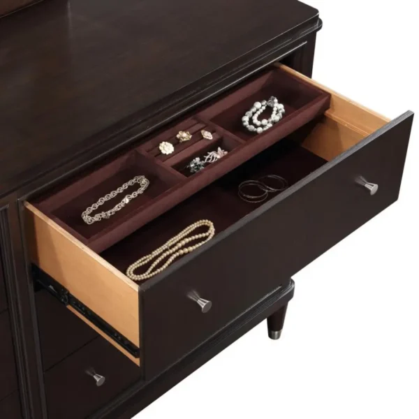 Emberlyn 6 Drawer Brown Dresser By Coaster Furniture - Image 4