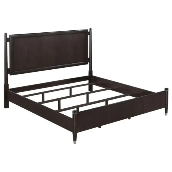 Emberlyn Queen Wooden Four Poster Bed By Coaster Furniture - Image 5