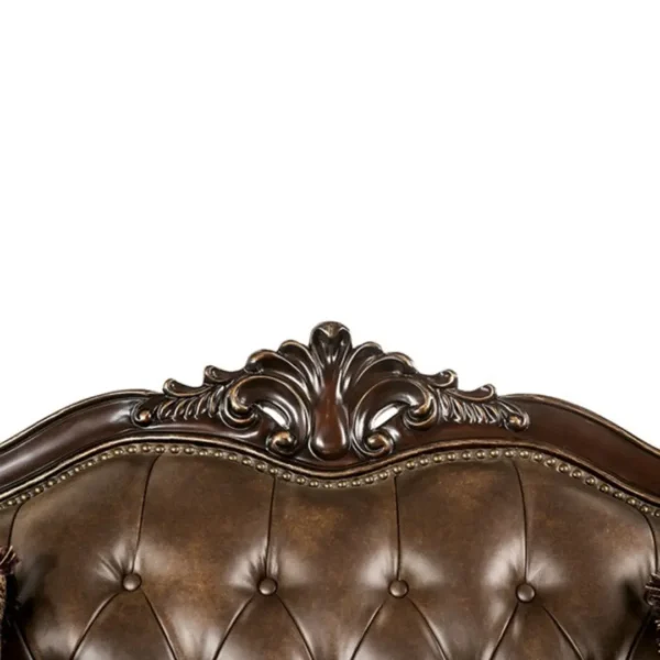 Ensenada Traditional Living Room Sofa Set By Furniture of America - Image 2