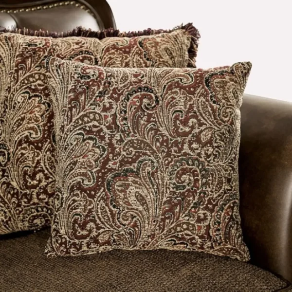 Ensenada Traditional Living Room Sofa Set By Furniture of America - Image 6