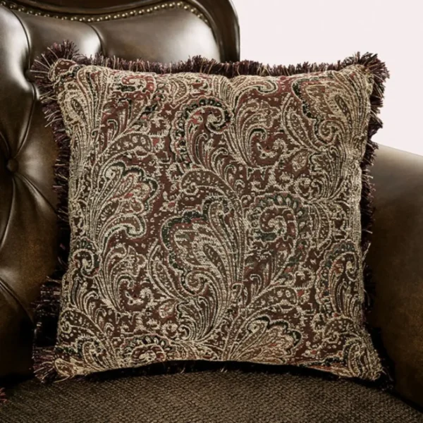 Ensenada Traditional Living Room Sofa Set By Furniture of America - Image 8
