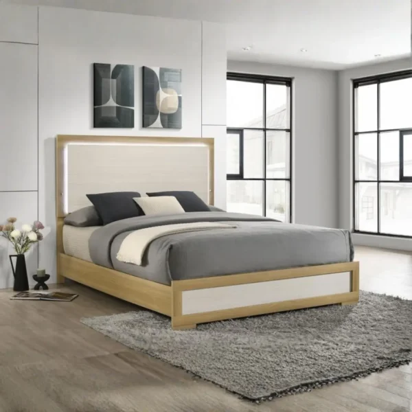 Hyland 5-Piece Wood Bedroom Set By Coaster Furniture - Image 2
