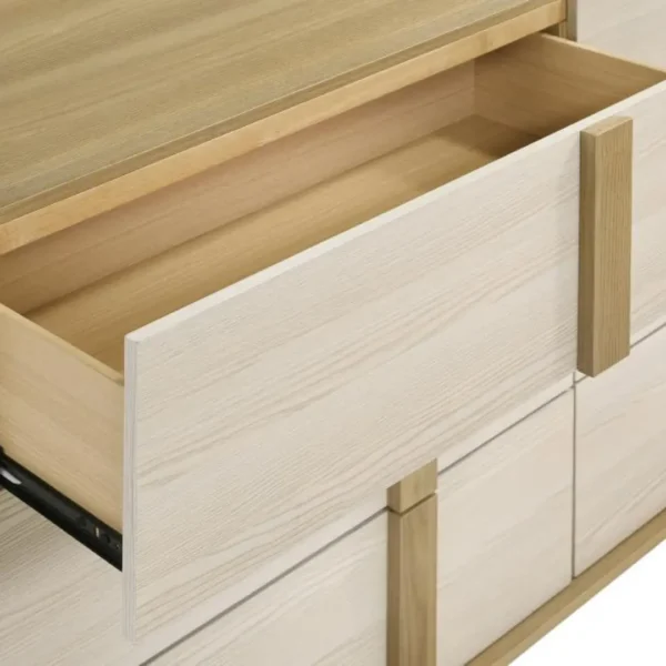 Hyland Wood 6 Drawer Dresser Natural By Coaster Furniture - Image 7