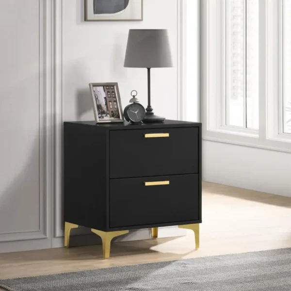 Kendall 2-Drawer Nightstand Side Table By Coaster Furniture - Image 10