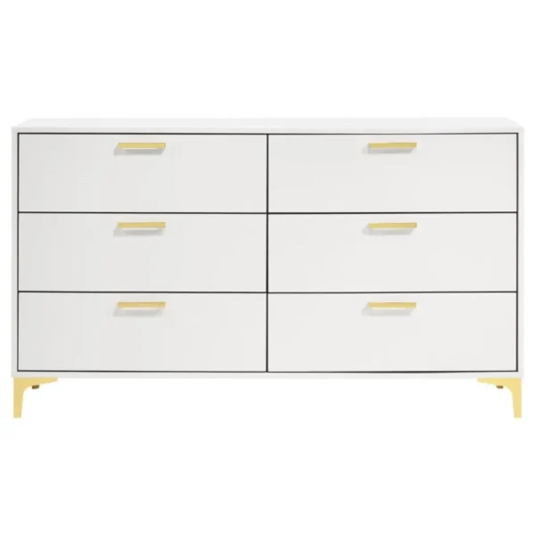 Kendall 6-Drawer Dresser By Coaster Furniture - Image 4