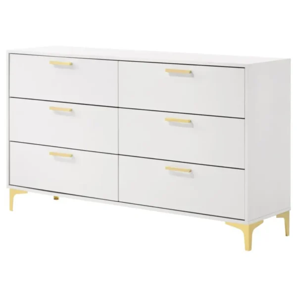 Kendall 6-Drawer Dresser By Coaster Furniture - Image 5