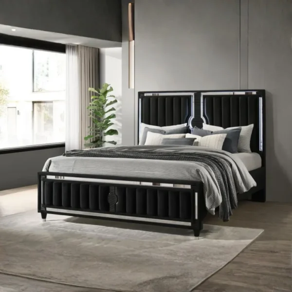 Ravenne 5-Piece Led Bedroom Set By Coaster Furniture - Image 2