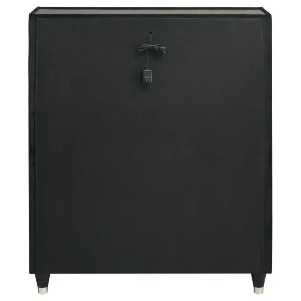 Ravenne Black Chest of Drawers with LED By Coaster Furniture - Image 6