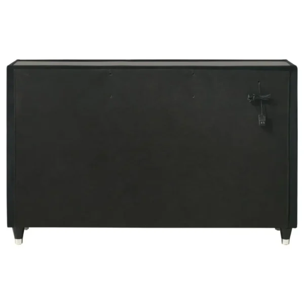 Ravenne LED Black Dresser for Bedroom By Coaster Furniture - Image 6
