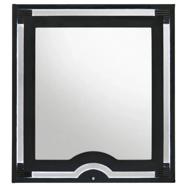 Ravenne LED Dresser Mirror Black By Coaster Furniture - Image 2