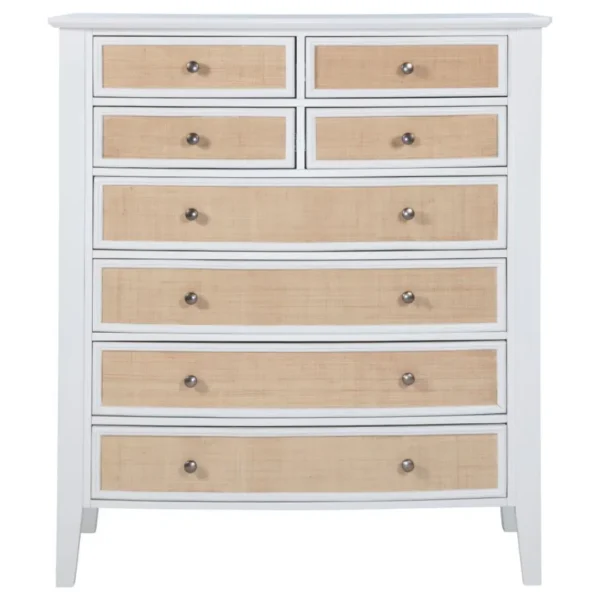 Bexhill 8-Drawer Chest of Drawers White By Coaster Furniture - Image 2