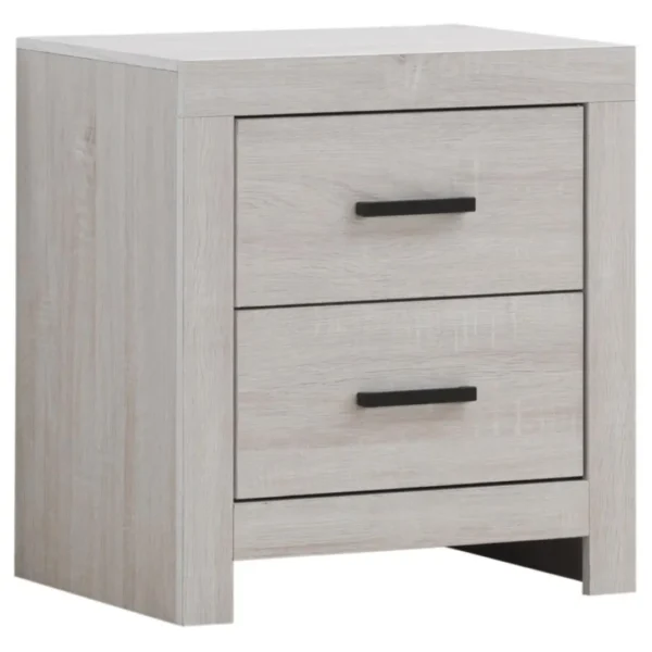 Brantford 2-Drawer Modern Nightstand By Coaster Furniture - Image 2