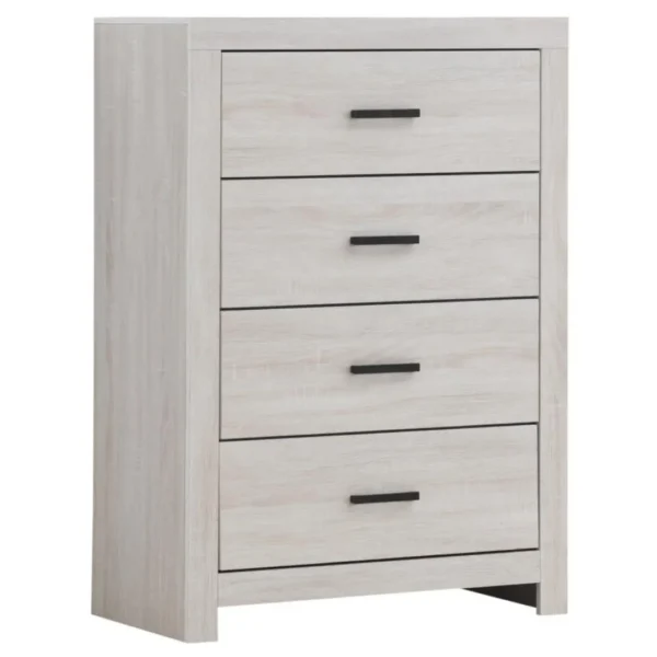 Brantford 4-Drawer Bedroom Chest  By Coaster Furniture - Image 2